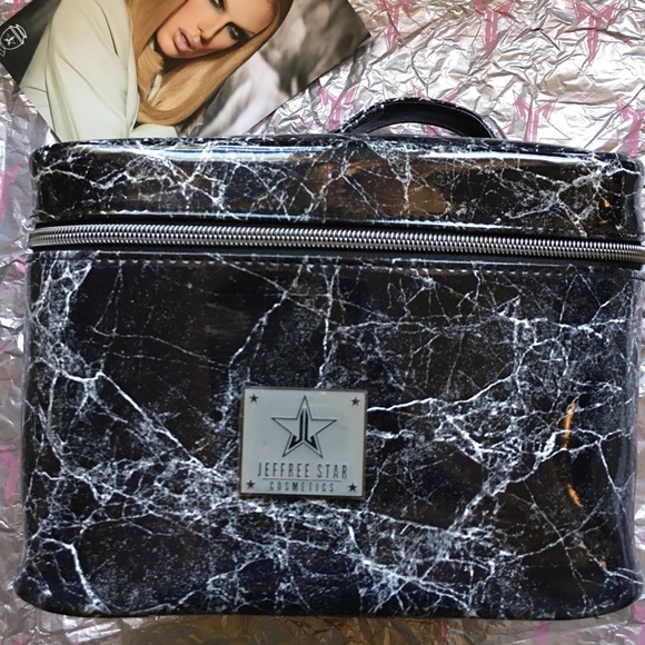 Jeffrey Star ⭐️ Black Marble travel bag NWT - Picture 2 of 6